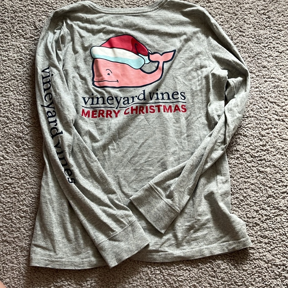 Women’s Vineyard Vines Christmas Long Sleeve T-Shirt